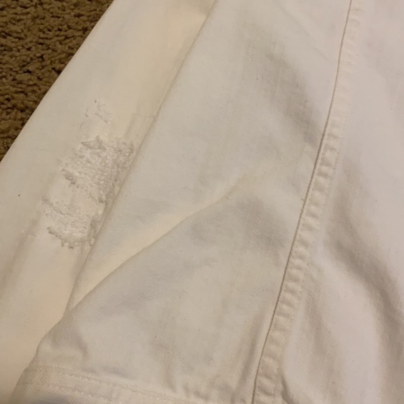 Jcrew white denim jacket - Picture 3 of 5